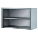 Open wall shelves