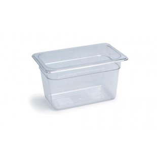 Gastronorm container GN 1/4-100 polycarb.