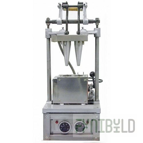 Mechanical press with baking for cones of hemp pizza Kocateq PA02M