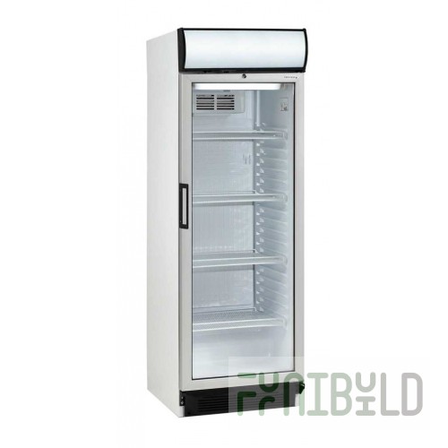 Refrigerated cabinet Tefcold FSC1280 glass door, canape