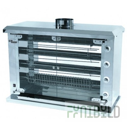 Gas skewer grill Grill Master F4U1G