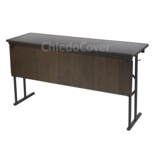 Table on steel frame Lider-10 with front wall, 1800x500