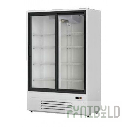 Refrigerated cabinet Premier ШВУП1ТУ-0,8 К glass sliding door