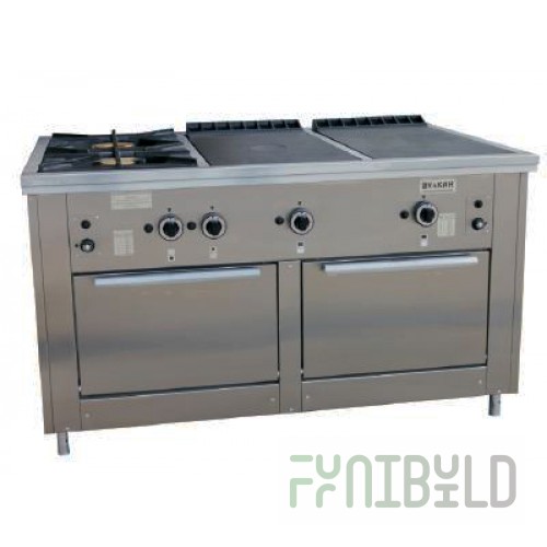 Gas stove Vulcan PRG-IIA-3S 2DSh 82342