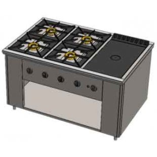 Gas stove Vulcan PRG-IIA-3S 8233