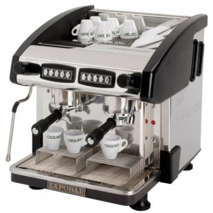 Coffee machine Expobar New Elegance Mini Control 2 GR Black for tall glasses