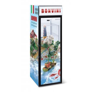 Refrigerated cabinet Snezh Bonvini 500BGK glass door