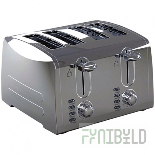 Toaster Gemlux GL-T-4S