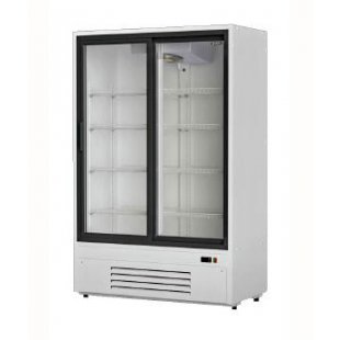 Refrigerated cabinet Premier ШВУП1ТУ-1,12 К glass sliding door