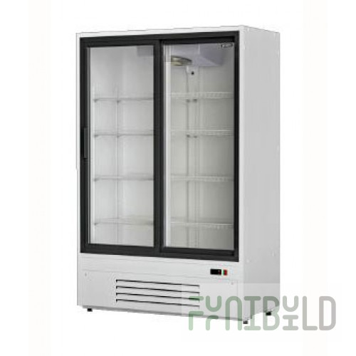 Refrigerated cabinet Premier ШВУП1ТУ-1,12 К glass sliding door