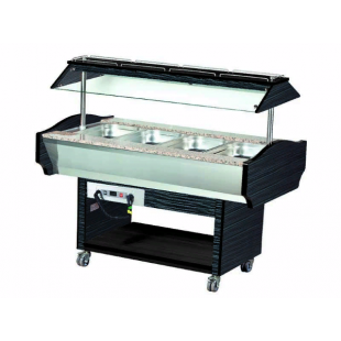 Salad bar thermal Eqta SB 4H (Wenge)