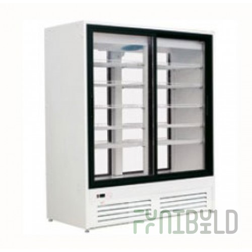 Refrigerated cabinet Premier ШВУП1ТУ-1,5 К2 glass sliding door