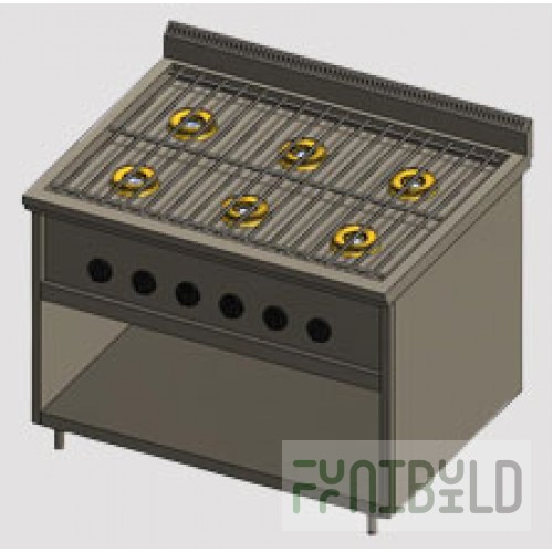 Gas stove Vulcan PRG-IIA-6M Standart 82310