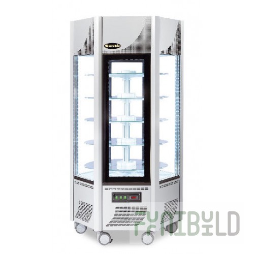 Freezer display case Scaiola Erge BT Argento vertical