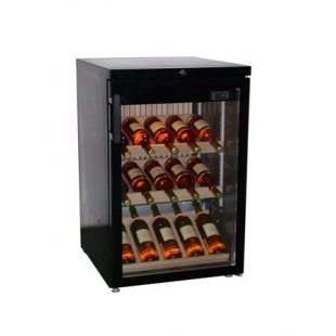 Wine cabinet Helkama C165W Black