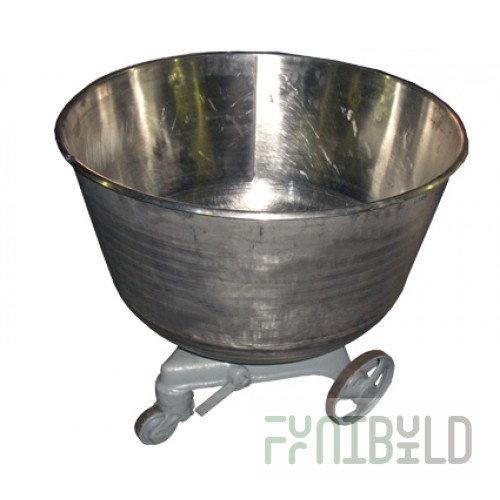 Bowl for TMM-330 stainless steel with trolley