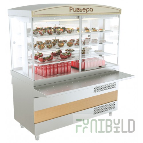 Refrigerated display case Atesi Riviera 1500 in
