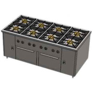 Gas stove Vulcan PRG-IIA-4S 2DSh 82412