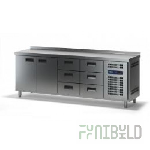 Refrigerated table TMM SHSB-2/2D-6Ya (2280x600x870)