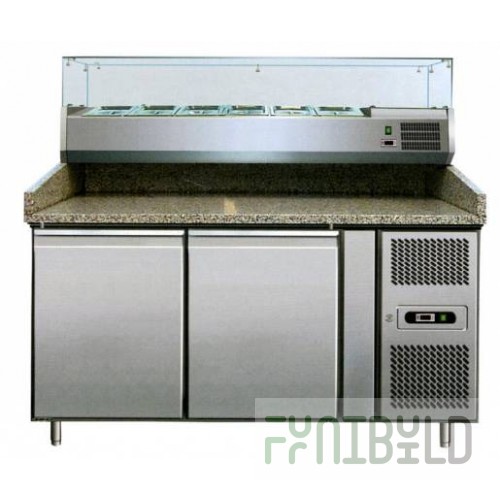 Cooleq PZ2600TN-VRX380 Pizza Refrigerator Table