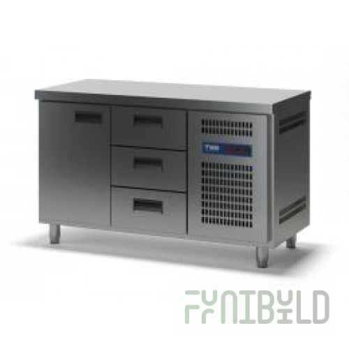 Refrigerated table TMM SHSB-1/1D-3Ya (1390x700x870)