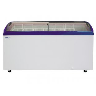 Chest freezer Italfrost CF600C curved glass