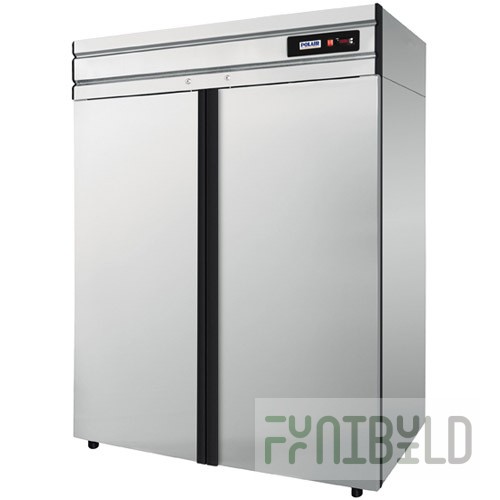 Universal cabinet Polair CV114-G, stainless steel, blind door