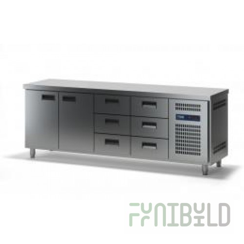 Refrigerated table TMM SHSB-1/2D-6Ya (2280x700x870)