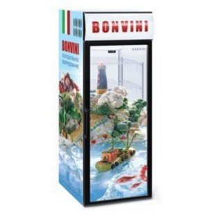 Refrigerated cabinet Snezh Bonvini 350BGK glass door