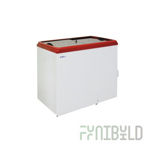Chest freezer Italfrost CF300F straight glass