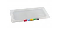 Lids for gastronorm containers made of polypropylene