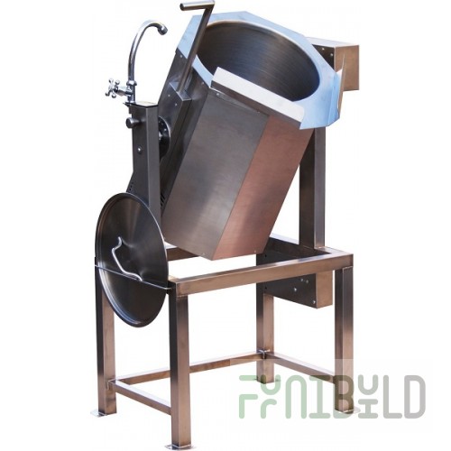 Induction cooking kettle KPI-45; (time to reach operating mode 35 min.; power consumption 5 kW.) 810*580*1314
