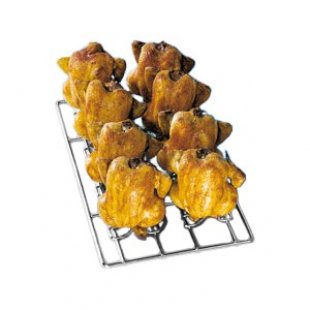 Chicken roasting grid Rational GN 1/1, 12 hooks