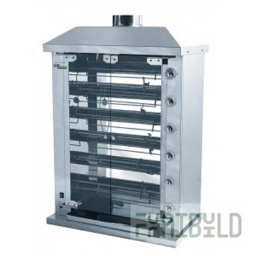 Gas skewer grill Grill Master F6U2G