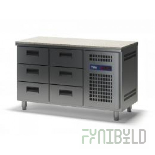 Refrigerated table TMM SHSB-K-1/6Ya (1390x700x870)