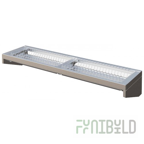 Kitchen shelf for plates Atesi PKT-900-E