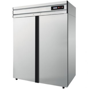 Universal cabinet Polair CV110-G, stainless steel, blind door