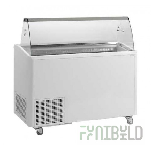 Ice cream display case Tefcold PIA7
