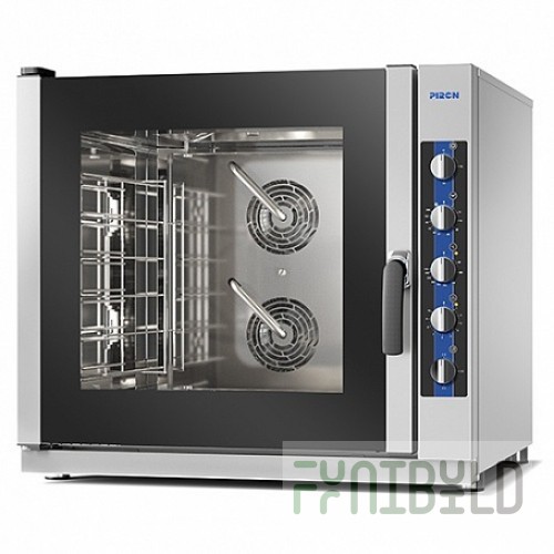 Combi steamer PIRON PF9106T (6 GN1/1 or 600x400, 10.5 kW, 920x900x840 in)