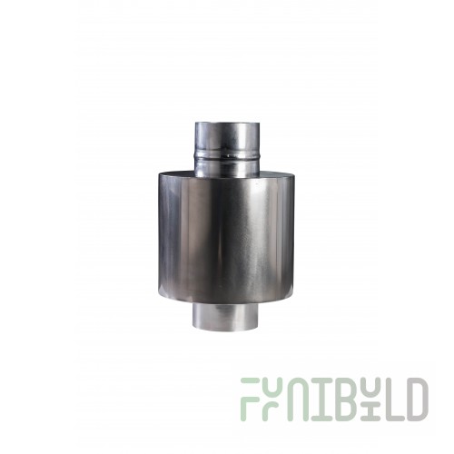 Spark arrester for Voldone BCJ-45L furnace (with damper)
