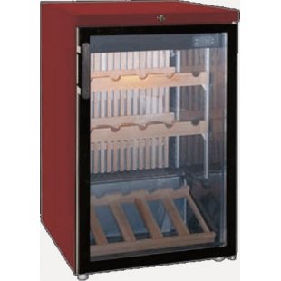 Wine cabinet Helkama C165W red