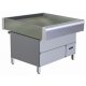 Fish tables with built-in cooling