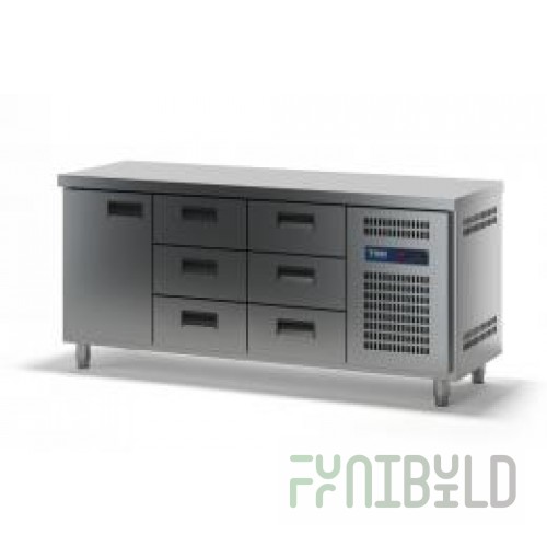 Refrigerated table TMM SHSB-1/1D-6Ya (1835x600x870)