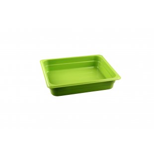 Restola 1/2-65 green gastronomic container