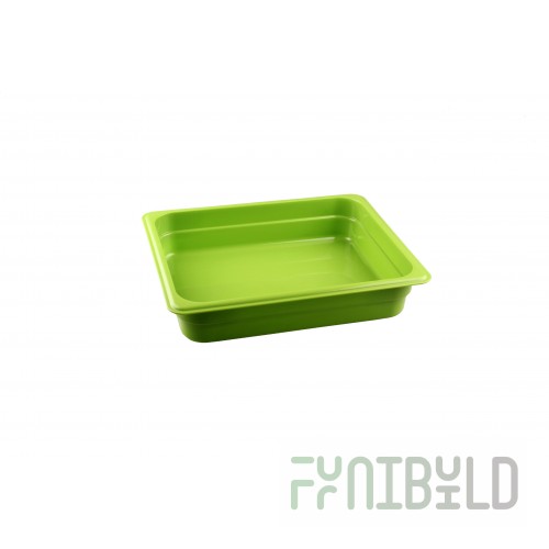 Restola 1/2-65 green gastronomic container