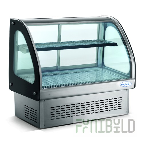 Built-in heated display case Starfood H-M530A