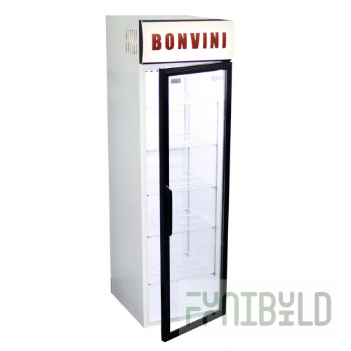 Refrigerated cabinet Snezh Bonvini 400BGK glass door