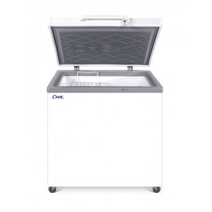 Chest freezer Snezh MLK-350 stainless steel blind lid
