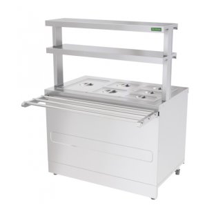 Steam bain-marie for 2 dishes Stillag in2-10/7-P