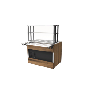 Refrigerated counter Capital econom LC Cap 1120 h=100 in